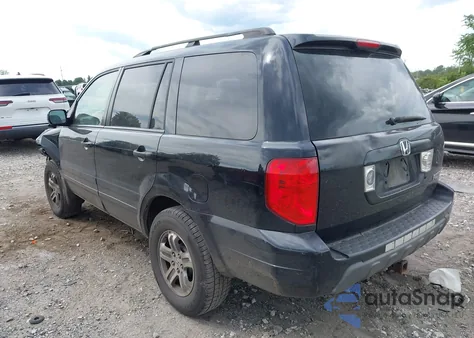 2005 Honda Pilot Ex-L from USA, damaged, VIN 5FNYF18695B062876